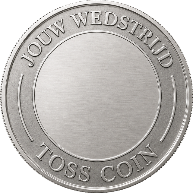 De sponsorkant van de Toss Coin